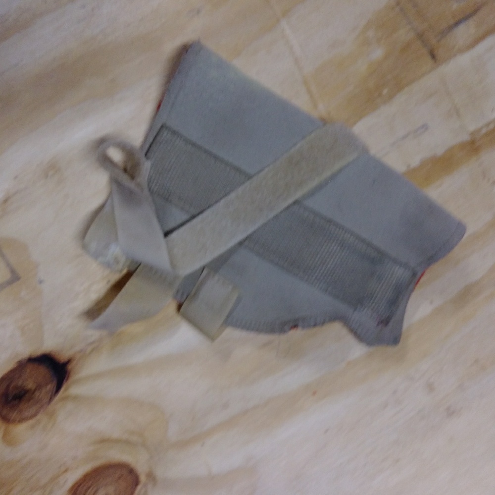 Thermaskin hand brace for right hand